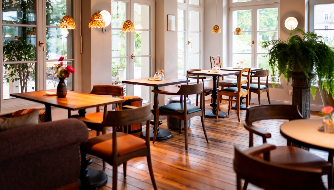 Wohlfühlatmosphäre im Klostercafè Gut Saunstorf, © Kloster Gut Saunstorf / Aneka Schwerdtfeger Wohlfühlatmosphäre im Klostercafè Gut Saunstorf, © Kloster Gut Saunstorf / Aneka Schwerdtfeger