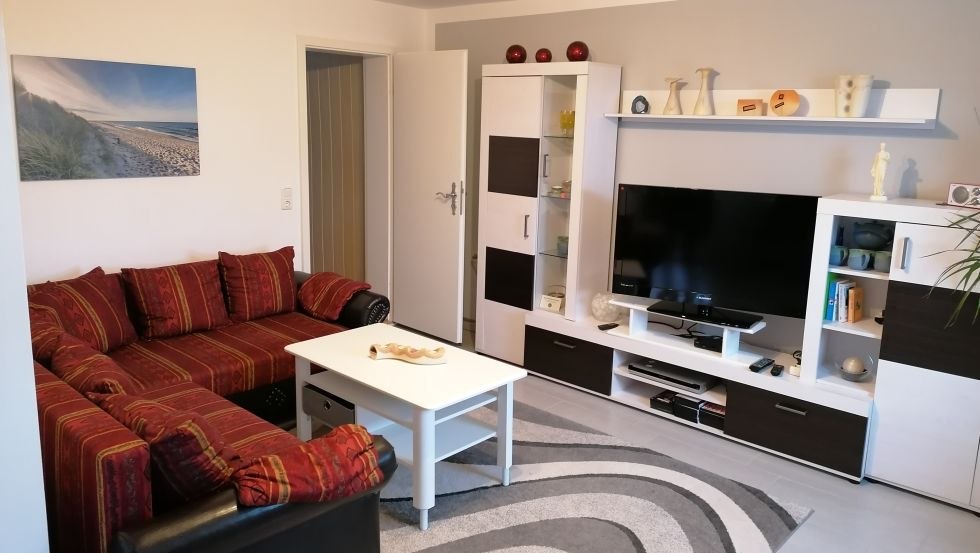 Wohnzimmer der Ferienwohnung Kr&ouml;pelin, &copy; G&uuml;nter Schubert