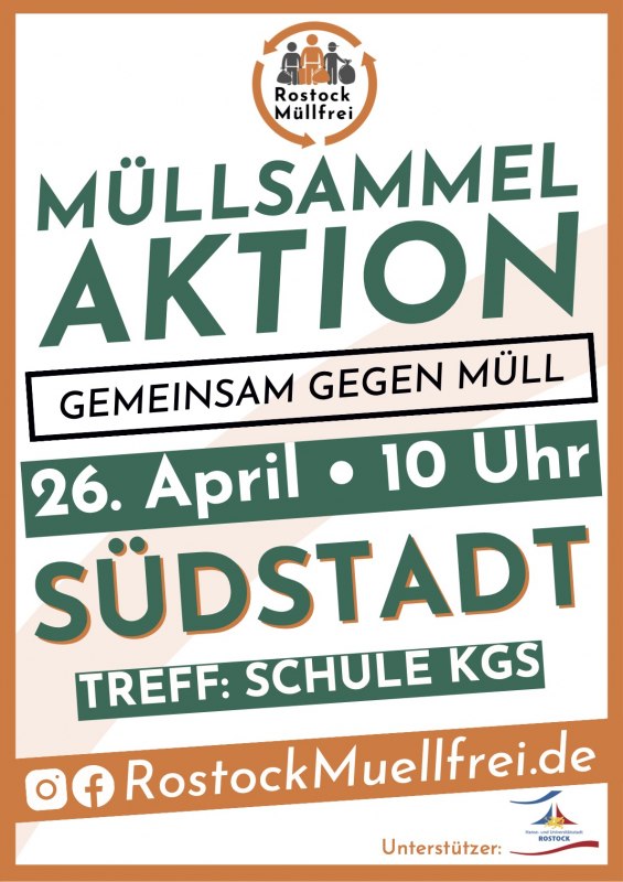 Poster // &copy; Rostock M&uuml;llfrei e.V.