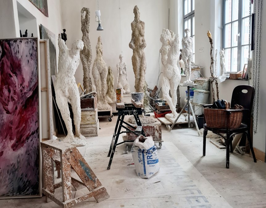 Atelier von Henning Spitzer in Güstrow, © Ernst Barlach Stiftung
