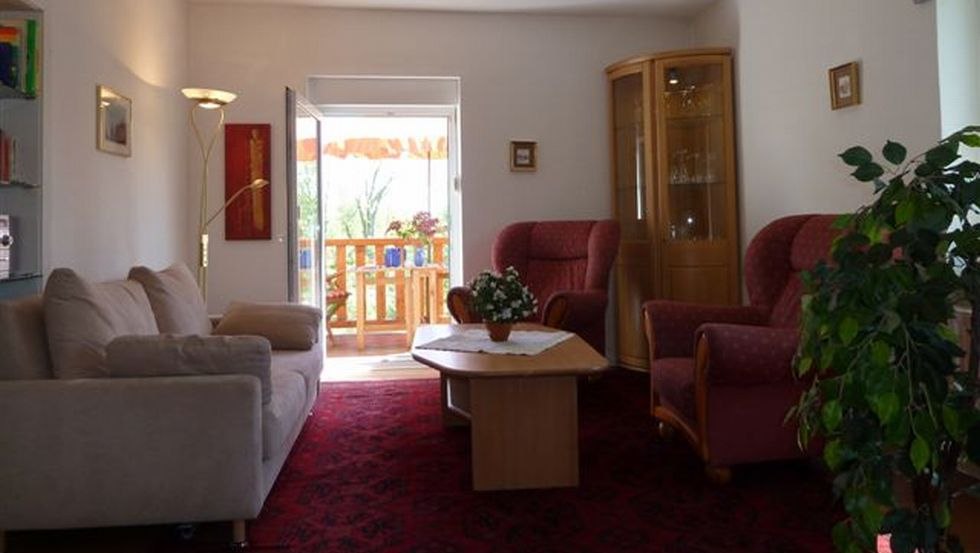 Wohnzimmer in der Ostseevilla Mann, &copy; Klaus Mann