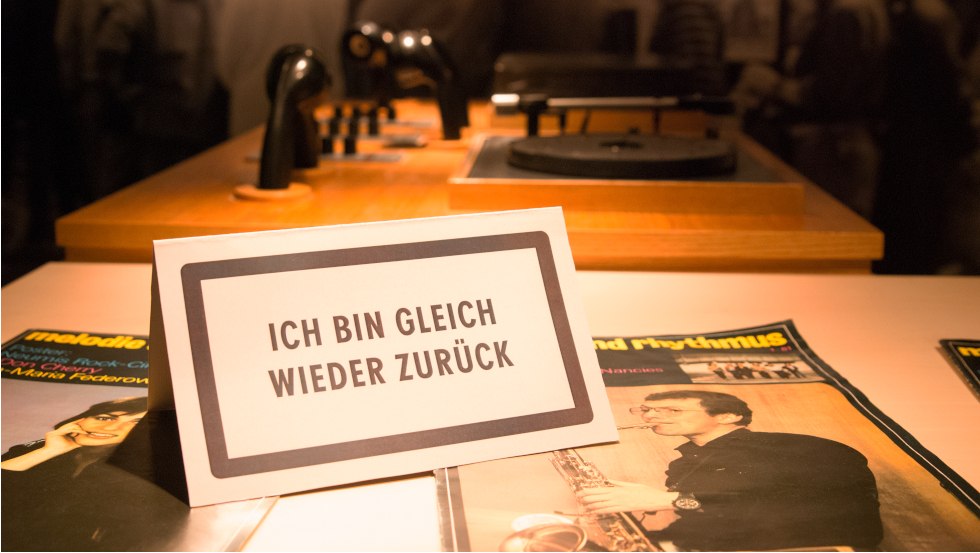 Bin gleich wieder zur&uuml;ck, &copy; Ostrockmuseum Kr&ouml;pelin