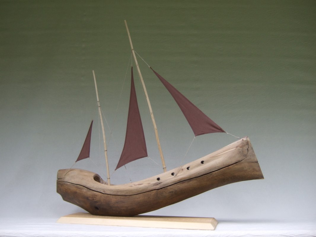 Houten scheepsmodellen // &copy; S&uuml;dliche Boddenk&uuml;ste