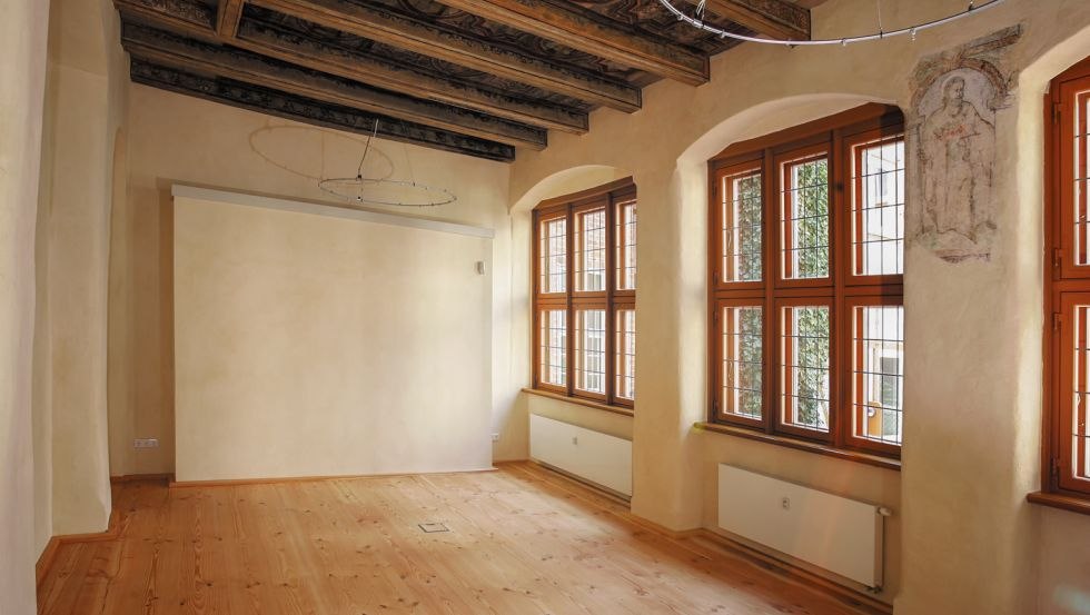 De zaal kan worden gehuurd voor culturele evenementen., © WGG De zaal kan worden gehuurd voor culturele evenementen., © WGG