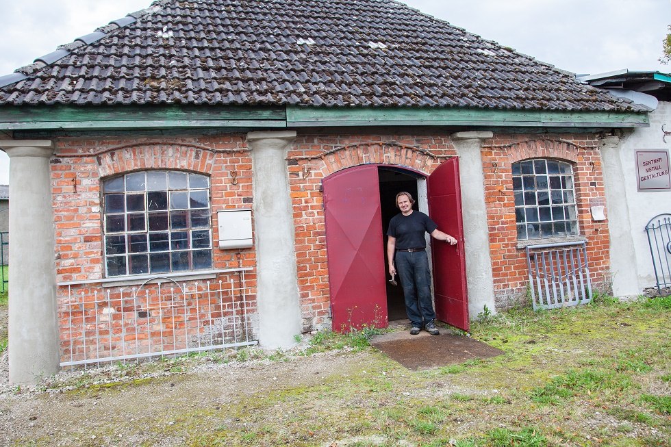 die historische Dorfschmiede Klein Belitz, &copy; Frank Burger