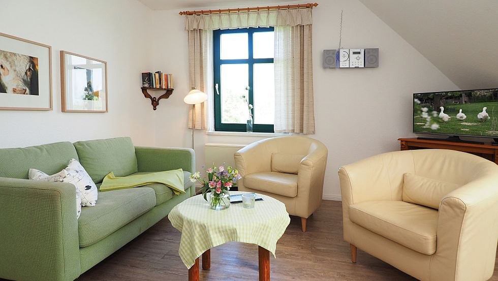 Unsere Ferienwohnungen im Landhausstil // © Ferienhof Hafflandsichten Unsere Ferienwohnungen im Landhausstil // © Ferienhof Hafflandsichten