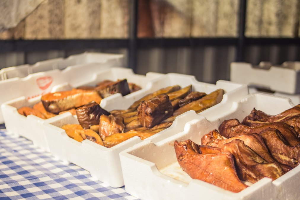 Räucherfisch am Hafen, © Philipp Schulz