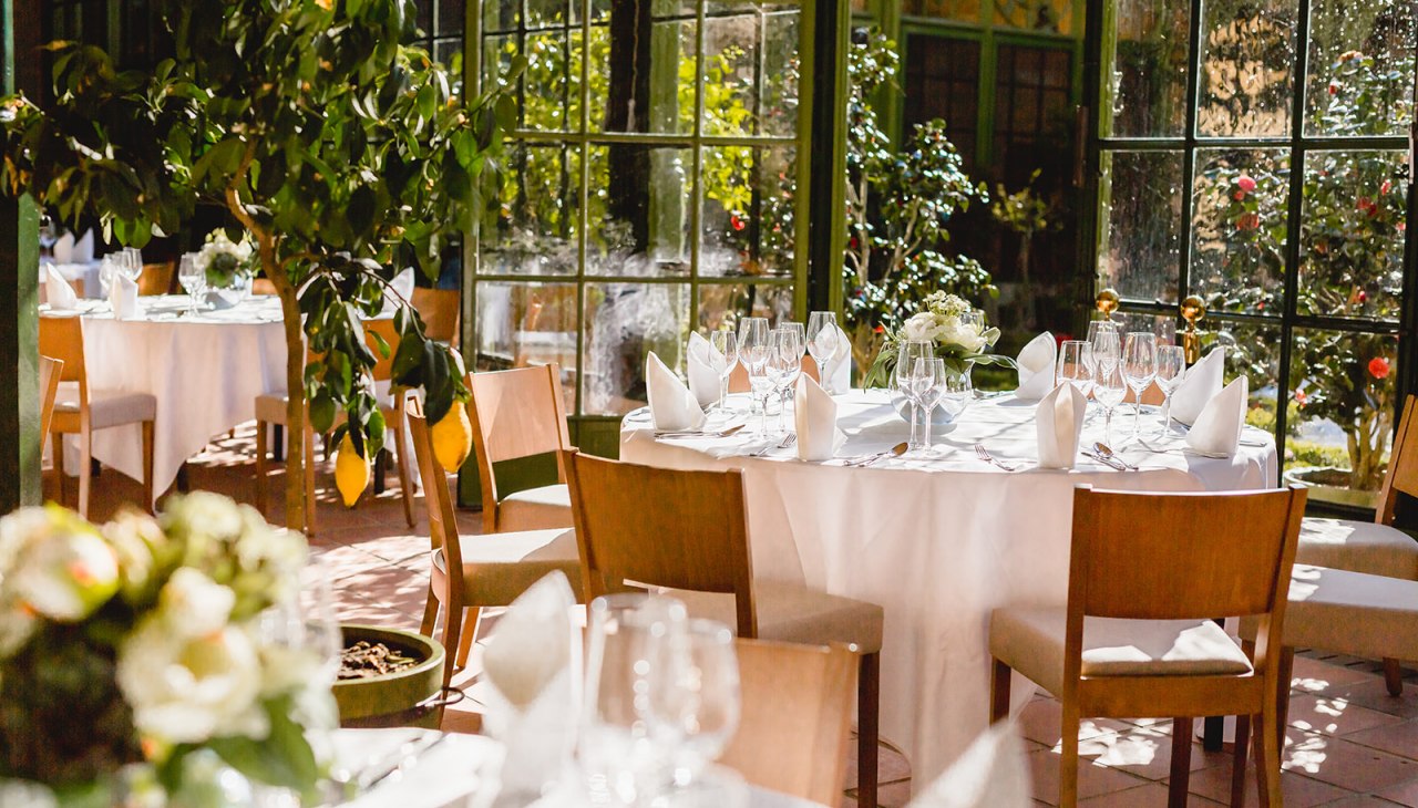 Blick in das Schweriner Schlossrestaurant, © Schweriner Schloss Restaurant Blick in das Schweriner Schlossrestaurant, © Schweriner Schloss Restaurant