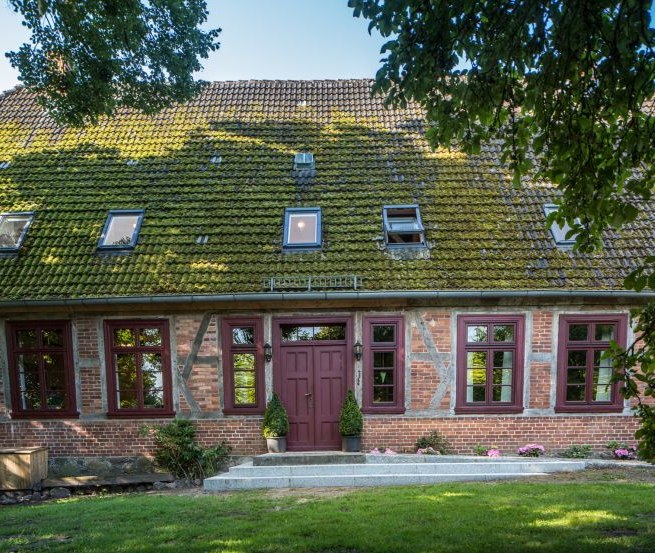 Das Alte Pfarrhaus in Alt Bukow. // © Linda Tuinier Hofman Das Alte Pfarrhaus in Alt Bukow. // © Linda Tuinier Hofman