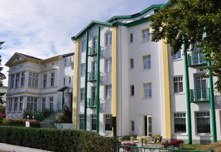 Au&szlig;enansicht Hotel garni Eden // &copy; MV-T/Fischer