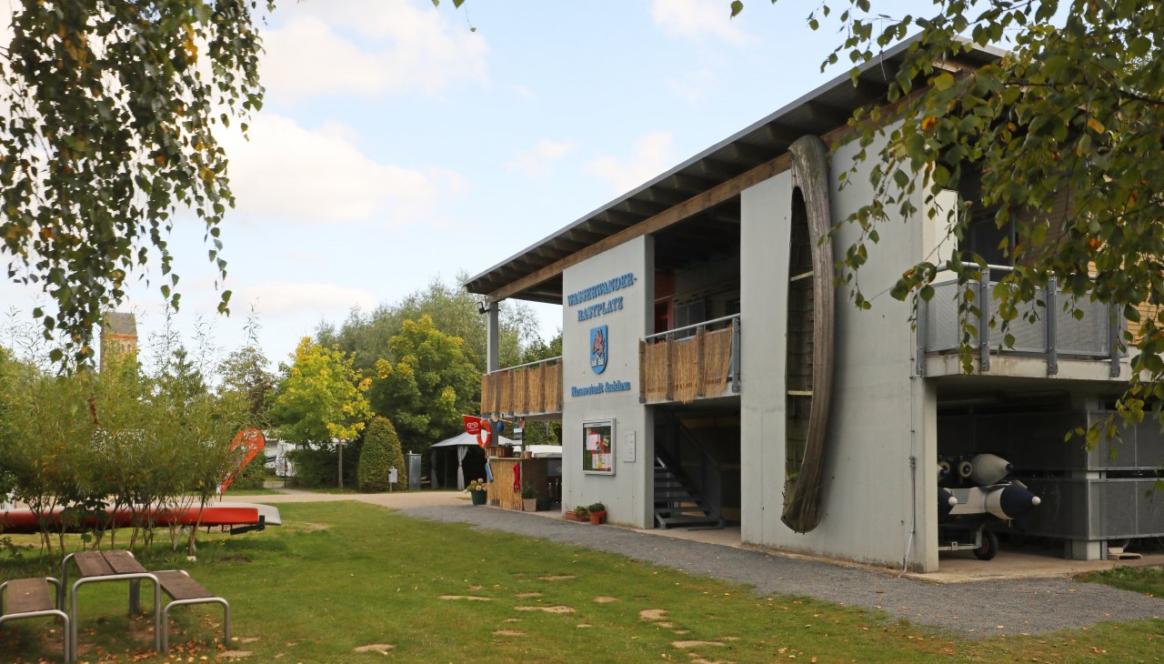 Wasserwanderrastplatz Anklam, © TMV/Gohlke Wasserwanderrastplatz Anklam, © TMV/Gohlke