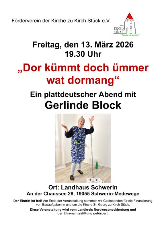 Plakat, &copy; FV Kirch St&uuml;ck