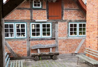 Die Altenteilerkate in der Lübecker Straße 74., © Frank Burger Die Altenteilerkate in der Lübecker Straße 74., © Frank Burger