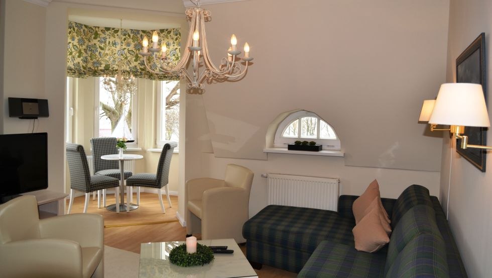 Zimmerbeispiel im Apparthotel Hubertusburg, © Hubertusburg Kühlungsborn Zimmerbeispiel im Apparthotel Hubertusburg, © Hubertusburg Kühlungsborn