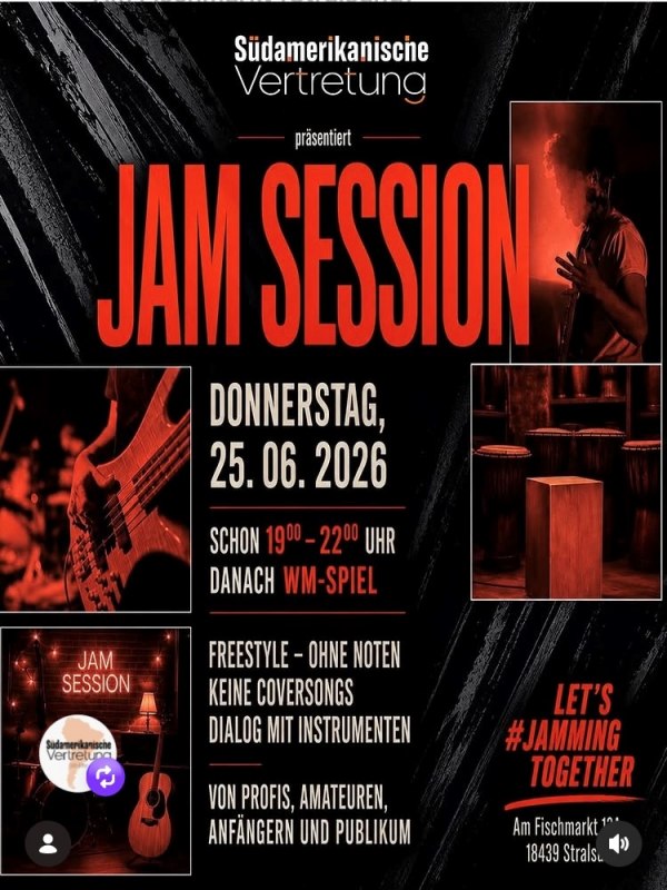 JAM SESSION // &copy; S&uuml;damerikanische Vertretung