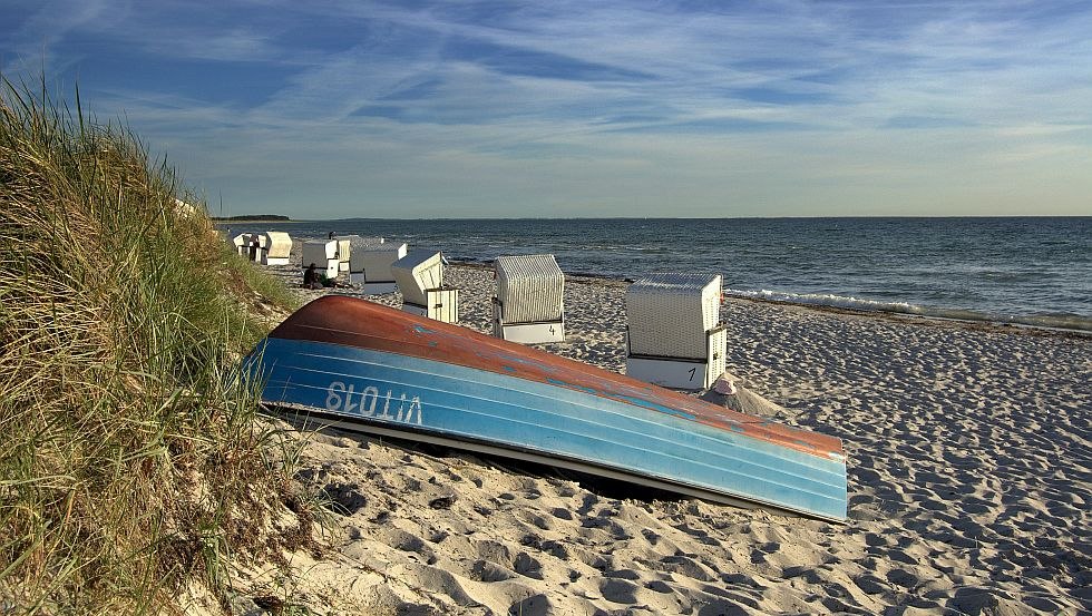Ostseestrand auf der Insel Hiddensee // © Robert Ott Ostseestrand auf der Insel Hiddensee // © Robert Ott