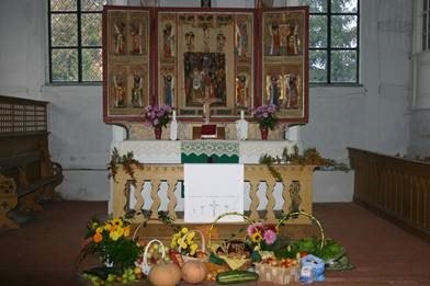 J&uuml;rgenstorf Altar, &copy; Gemeinde J&uuml;rgenstorf