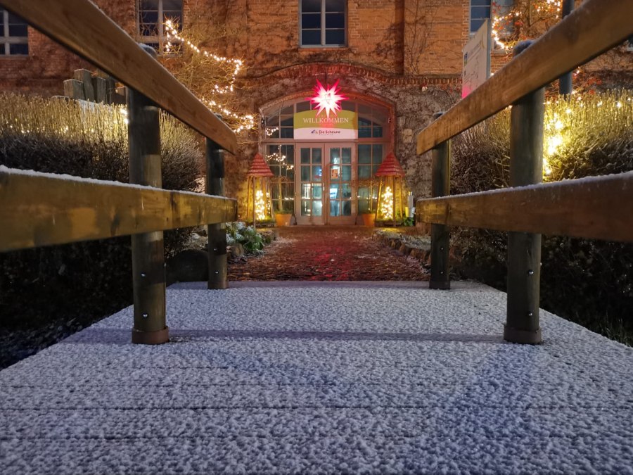 Weihnachten in der Scheune, © Ute Hager Weihnachten in der Scheune, © Ute Hager