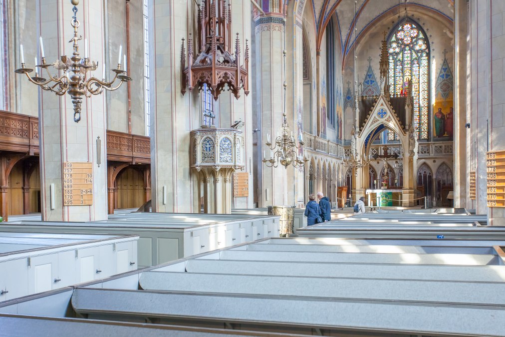 Innenraum Kirche, © Stadt Barth