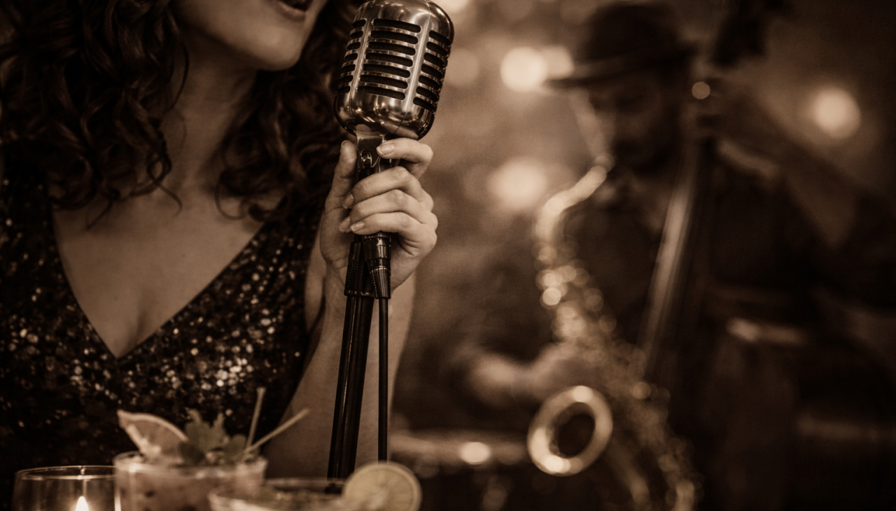 Female-Networking_Live-Musik, &copy; KI generiert mit ChatGPT