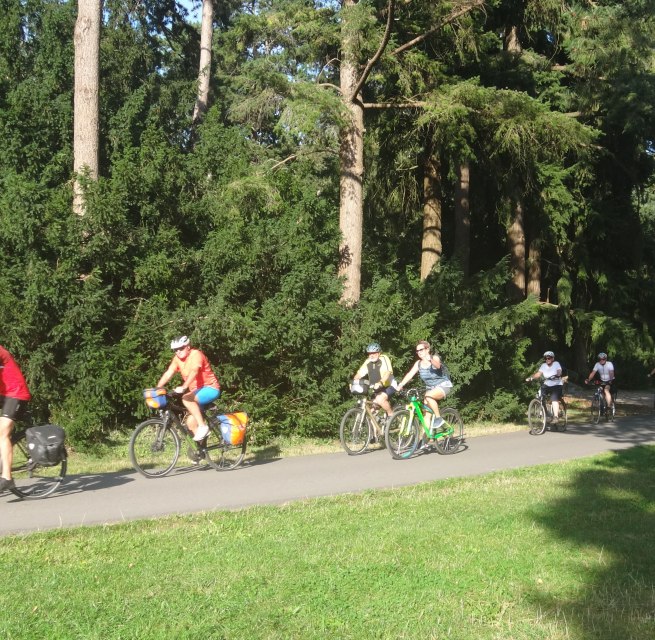 Mehr Spa&szlig; beim gemeinsamen Radfahren // &copy; adfc-Schwerin