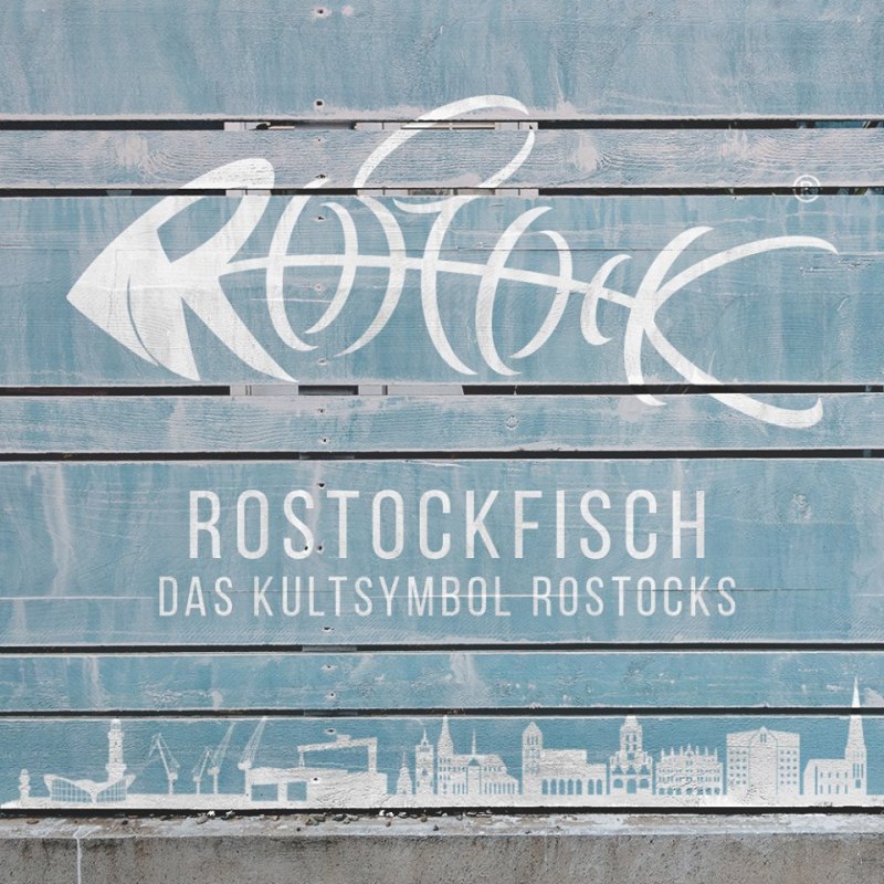 Das Kultsymbol, dessen Elemente den Stadtnamen Rostock ergeben. // © www.rostockfisch.de Das Kultsymbol, dessen Elemente den Stadtnamen Rostock ergeben. // © www.rostockfisch.de