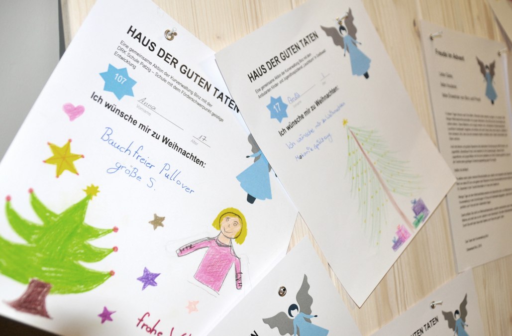 Weihnachtsaktion: Haus der guten Taten, © Binzer Bucht Tourismus Weihnachtsaktion: Haus der guten Taten, © Binzer Bucht Tourismus