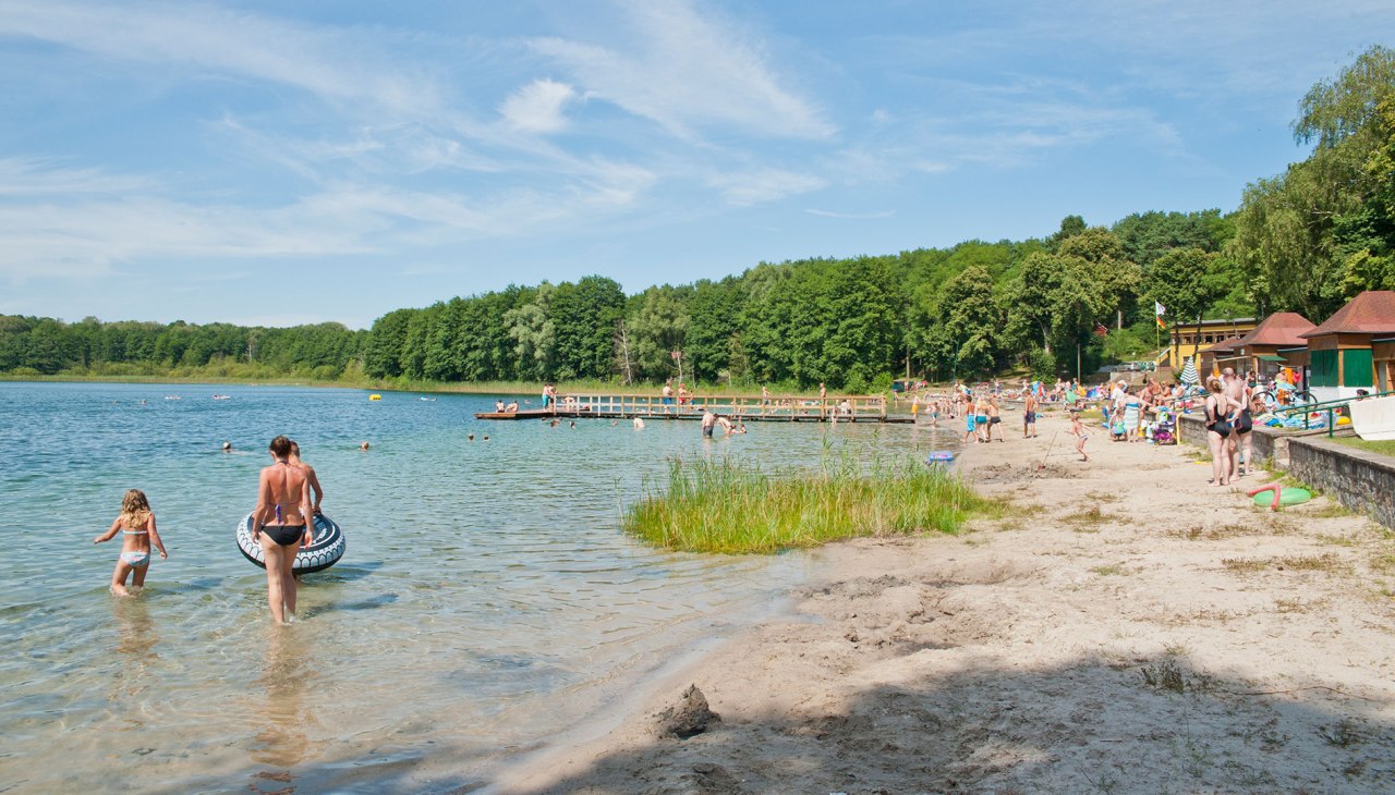 Badestrand Wei&szlig;er See bei Wesenberg, &copy; Christin Dr&uuml;hl