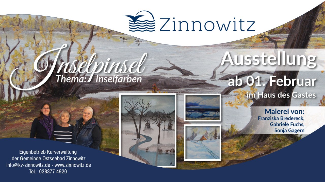 &copy; Ausstellung Inselpinsel Inselfarben