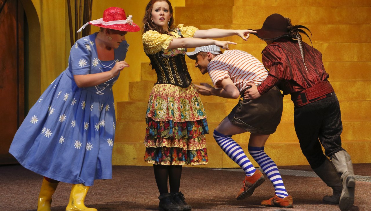 Szene aus der Theatershow „Vineta“, © KoehlerVorpommersche Landesbühne