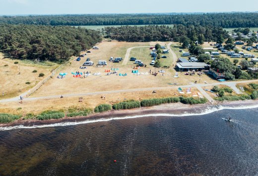 Surfen und Campen auf der Halbinsel Ummanz auf R&uuml;gen // &copy; MV-T/G&auml;nsicke