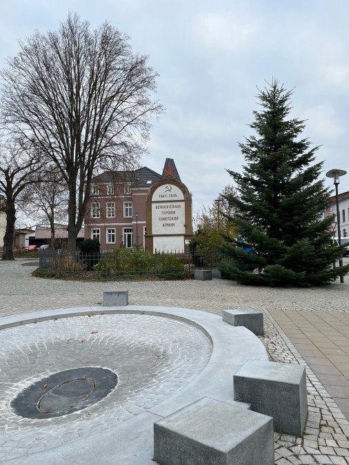 Der Platz des Denkmals, &copy; Tourist-Information Malchow