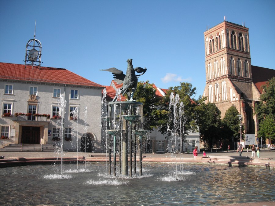 Marktplatz in Anklam, © Tourismusverband Vorpommern e.V.