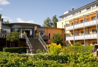 Hoteleingang M&uuml;ritz Strandhotel, &copy; G. Redmer