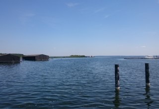 M&uuml;ritzblick vom Sietower Hafen // &copy; MV-T/UB