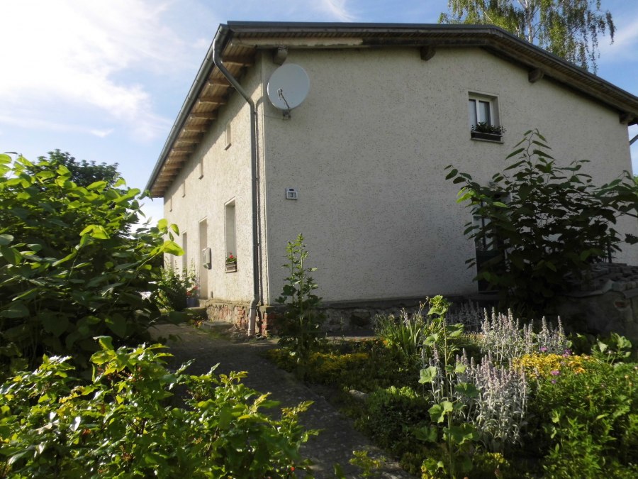 Eingang zur Ferienwohnung Gutshof Lebehn, © Claudia Flemming