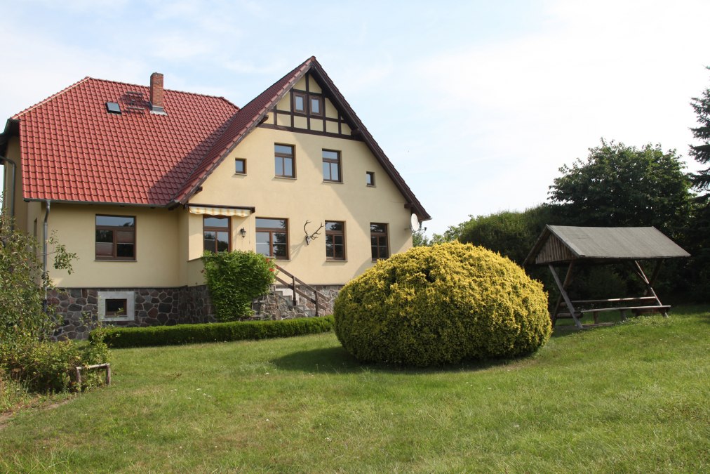 Au&szlig;enansicht des Ferienhauses, &copy; Frank Hartzsch
