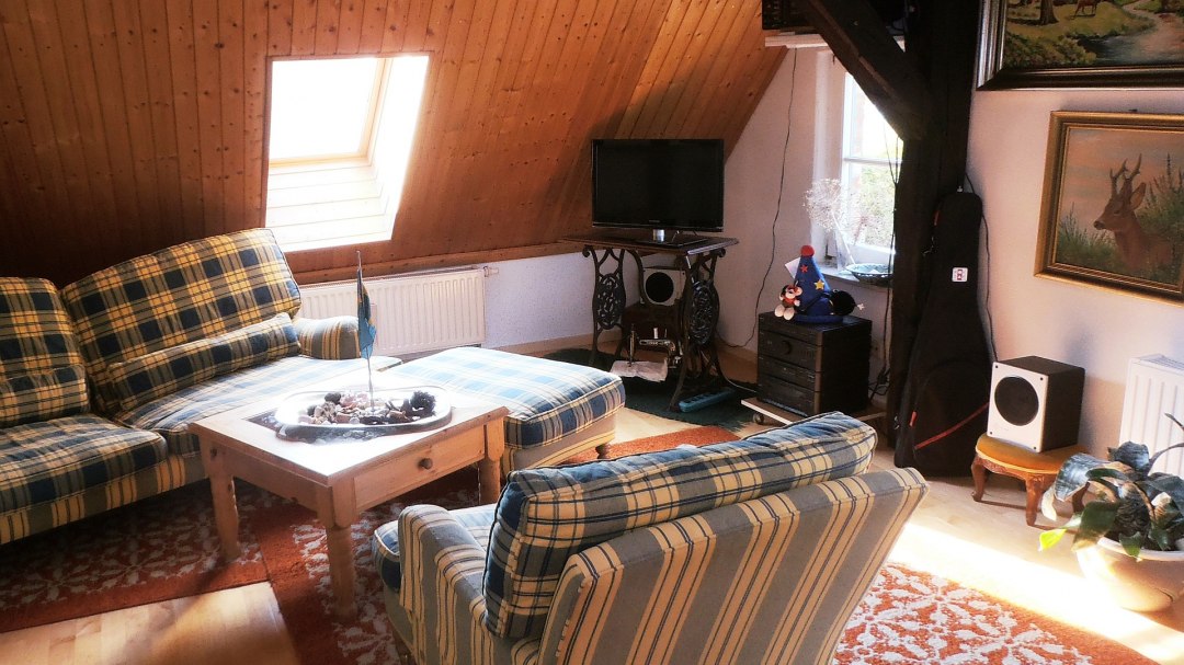 Kaminzimmer Ferienwohnung, © M. Retzlaff Kaminzimmer Ferienwohnung, © M. Retzlaff