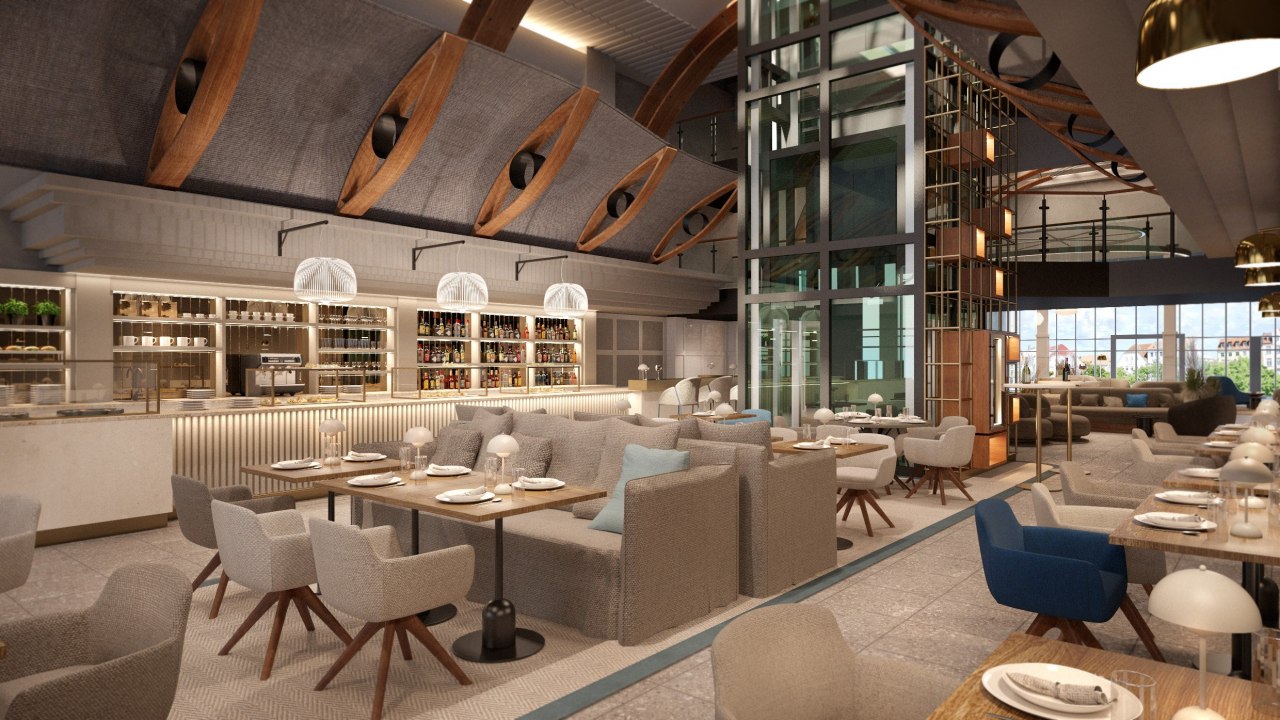 Inseln mit gem&uuml;tlichen Sitzgruppen laden zum Verweilen, Plaudern und Kennenlernen ein. Hier planen Sie Ihren Tag, reservieren sich Ihre Beauty-Behandlung im ARELAXLIFE oder holen sich Anregungen f&uuml;r Ihre n&auml;chste Outdoor-Aktivit&auml;t. // &copy; Mein R&uuml;gen Betriebsgesellschaft mbH