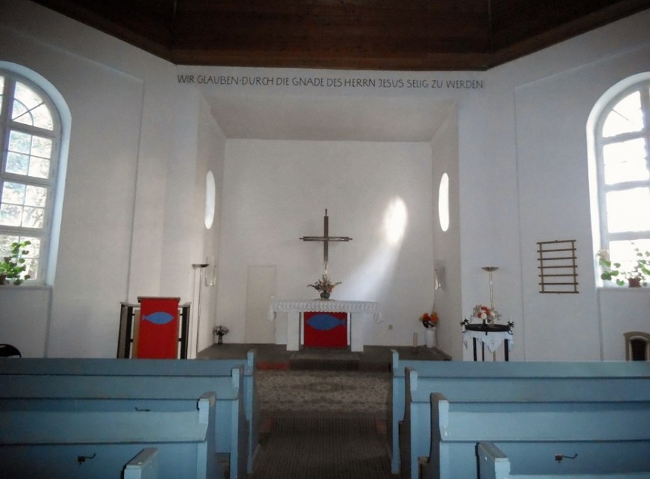 Gnadenkirche Sellin - Interieur -, © Tourismuszentrale Rügen Gnadenkirche Sellin - Interieur -, © Tourismuszentrale Rügen