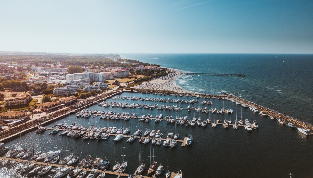 Hafen von Kühlungsborn, © TMV/Friedrich Hafen von Kühlungsborn, © TMV/Friedrich