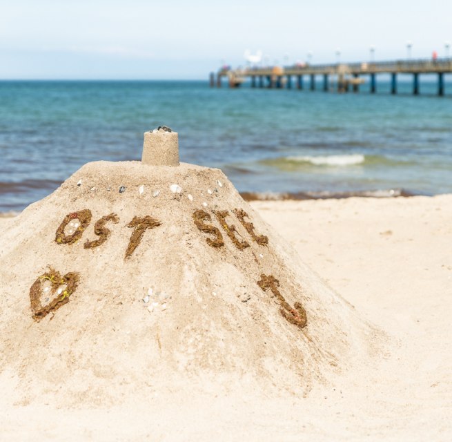 Sandburg Graal-Müritz, © André Pristaff / Tourismus- und Kur GmbH Graal-Müritz
