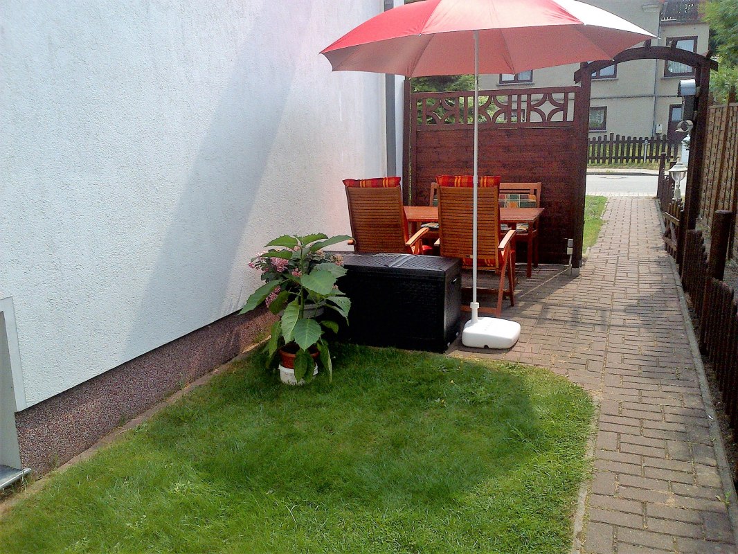 Sitzecke // &copy; Ferienhaus Goodknecht