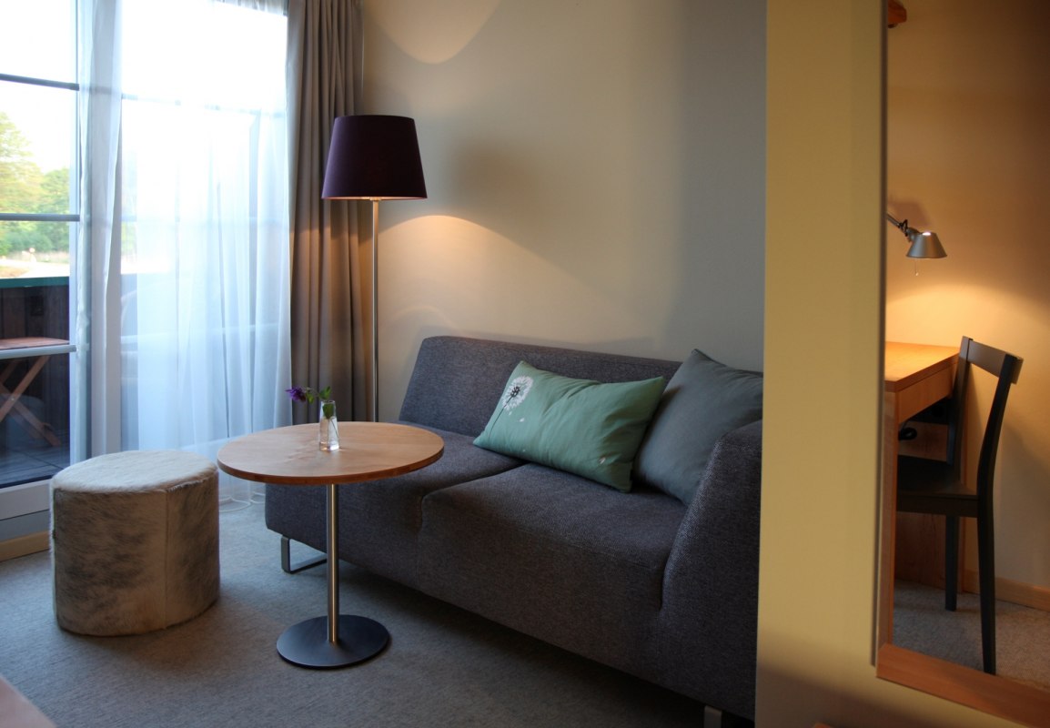 Blick ins Hotelzimmer // © Altes Zollhaus Blick ins Hotelzimmer // © Altes Zollhaus