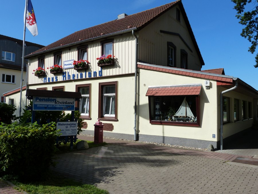 Au&szlig;enansicht Pension, &copy; Inge Prager