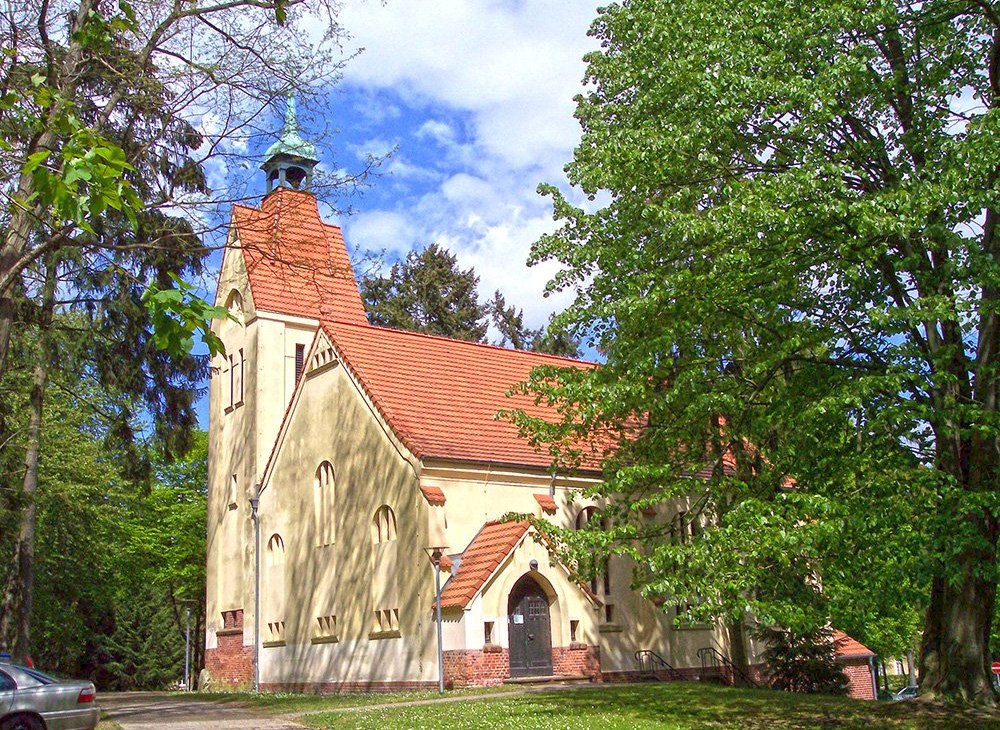 Die Klinikumskirche auf dem Gel&auml;nde Krankenhaus West, &copy; F&ouml;derverein Klinikumskirche zu Stralsund e.V.