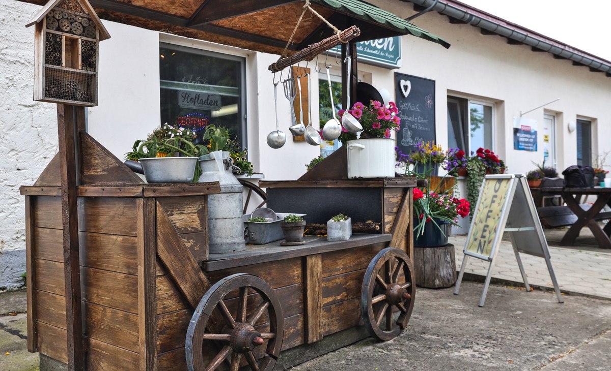 Boerderijwinkel Milchhof Alt Sührkow, © TMV/D. Gohlke Boerderijwinkel Milchhof Alt Sührkow, © TMV/D. Gohlke