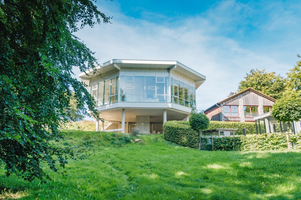 Verglaster Veranstaltungssaal Oktagon Schloss Ranzow, &copy; Schloss Ranzow / FotoArt Mirko Boy
