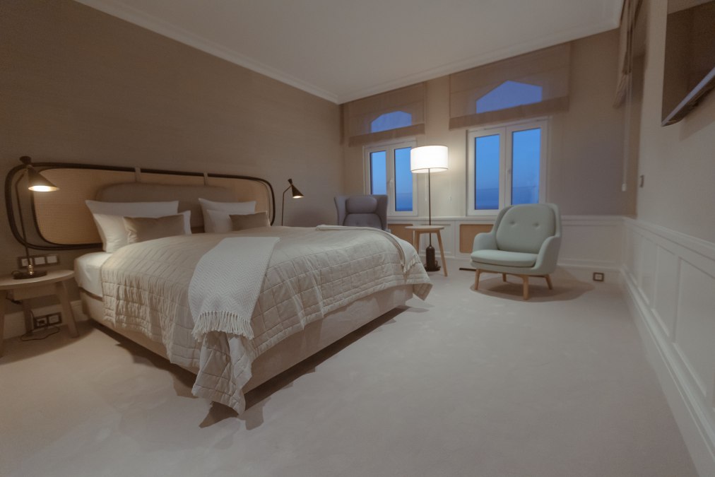 Doppelzimmer mit Meerblick, © Strandhotel Ostende