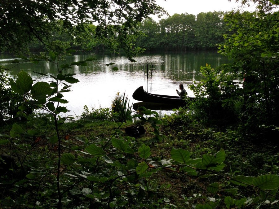 Ferien am Pulower See - mit dem Kanu auf dem See, © Martina Gläser-Böhme